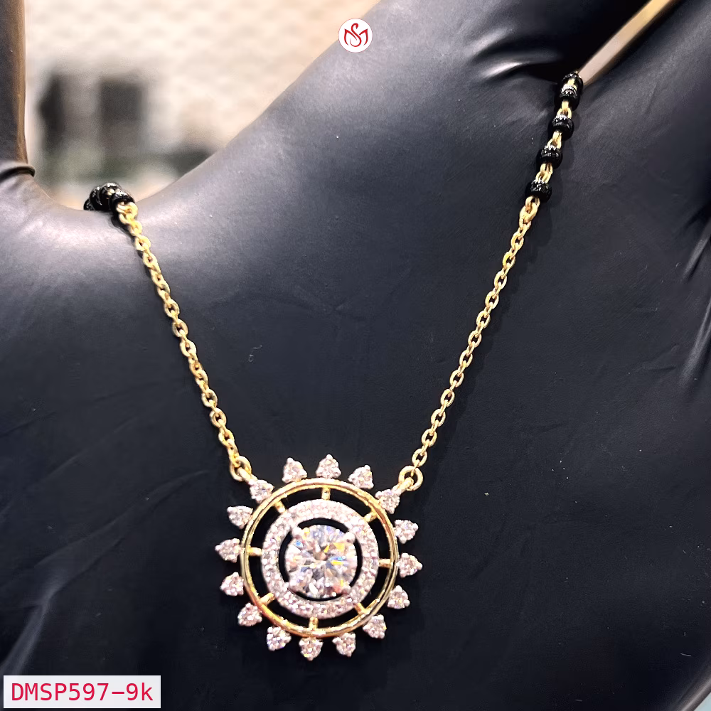 Diamond Women Mangalsutra - DMSP597