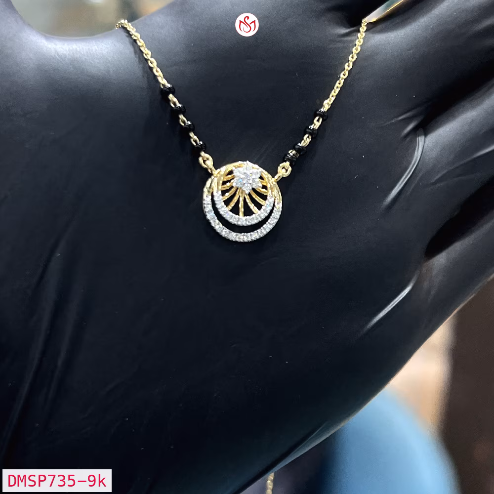 Diamond Women Mangalsutra - DMSP735