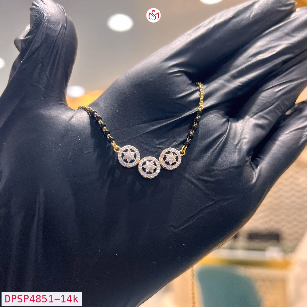 Diamond Women Mangalsutra - DPSP4851