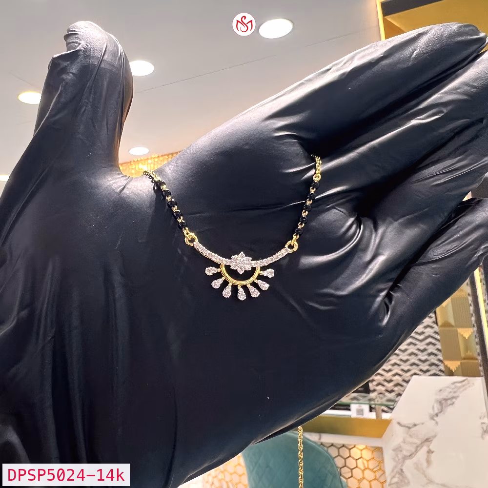 Diamond Women Mangalsutra - DPSP5024