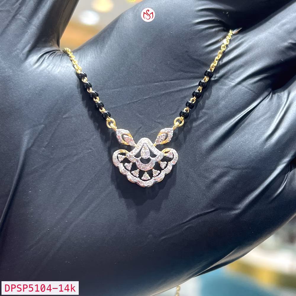 Diamond Women Mangalsutra - DPSP5104