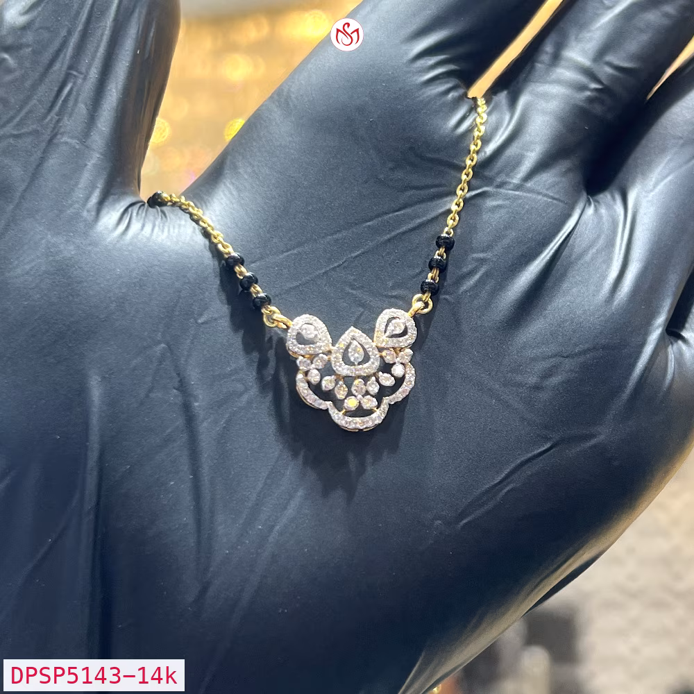 Diamond Women Mangalsutra - DPSP5143