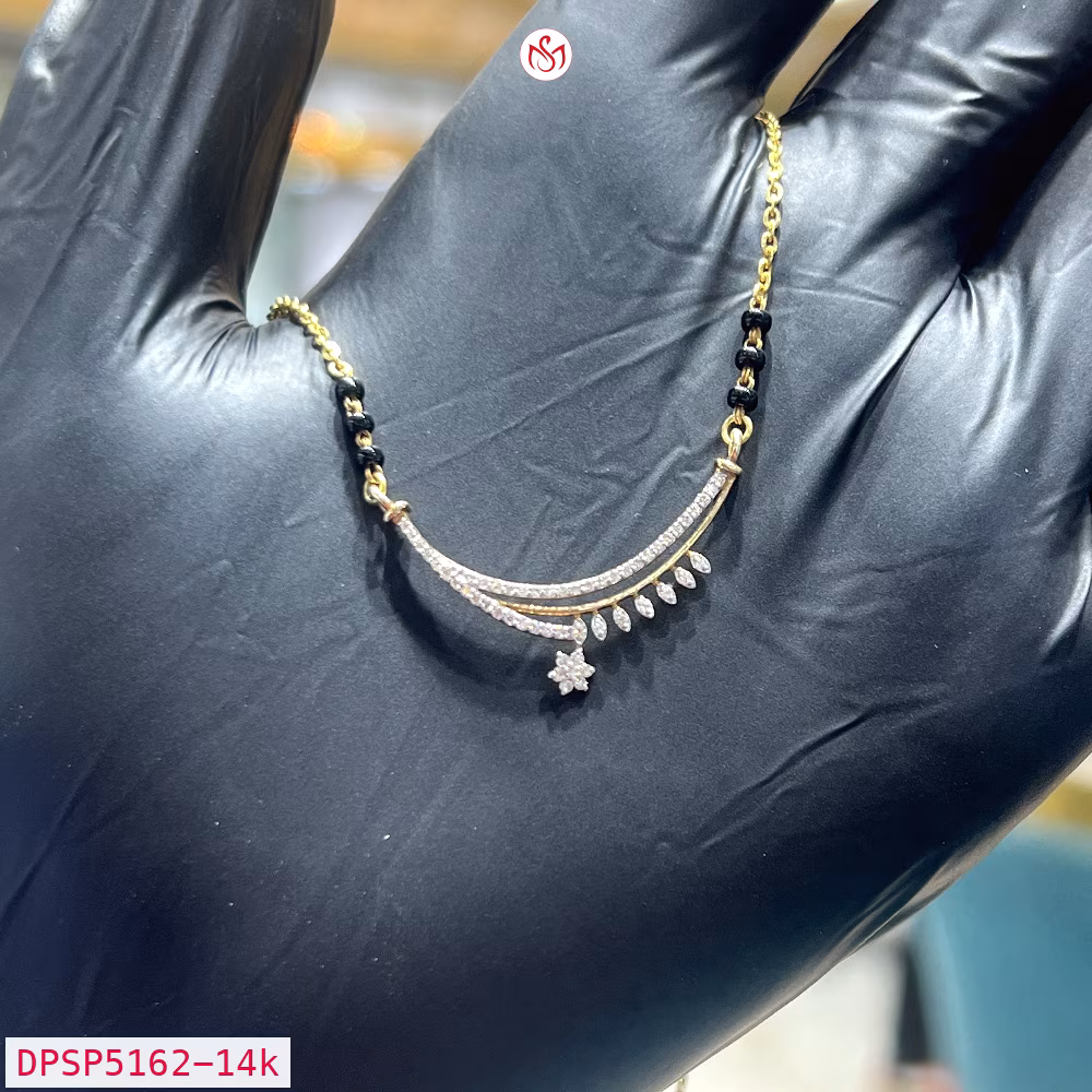 Diamond Women Mangalsutra - DPSP5162