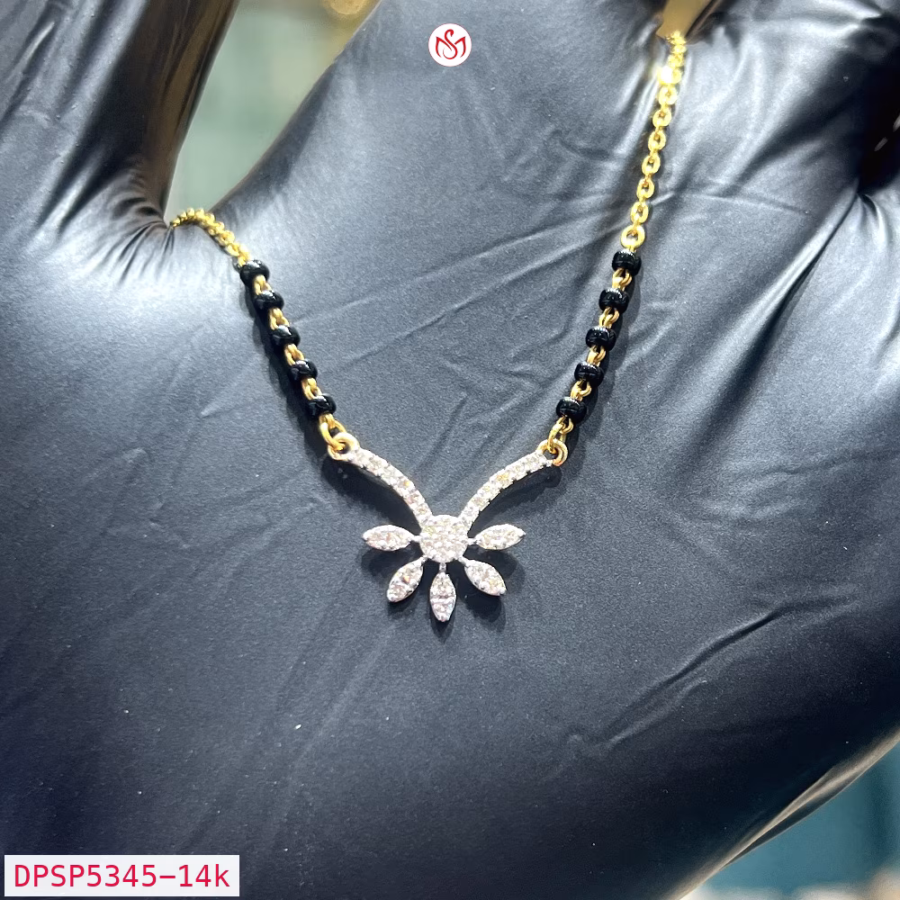 Diamond Women Mangalsutra - DPSP5345