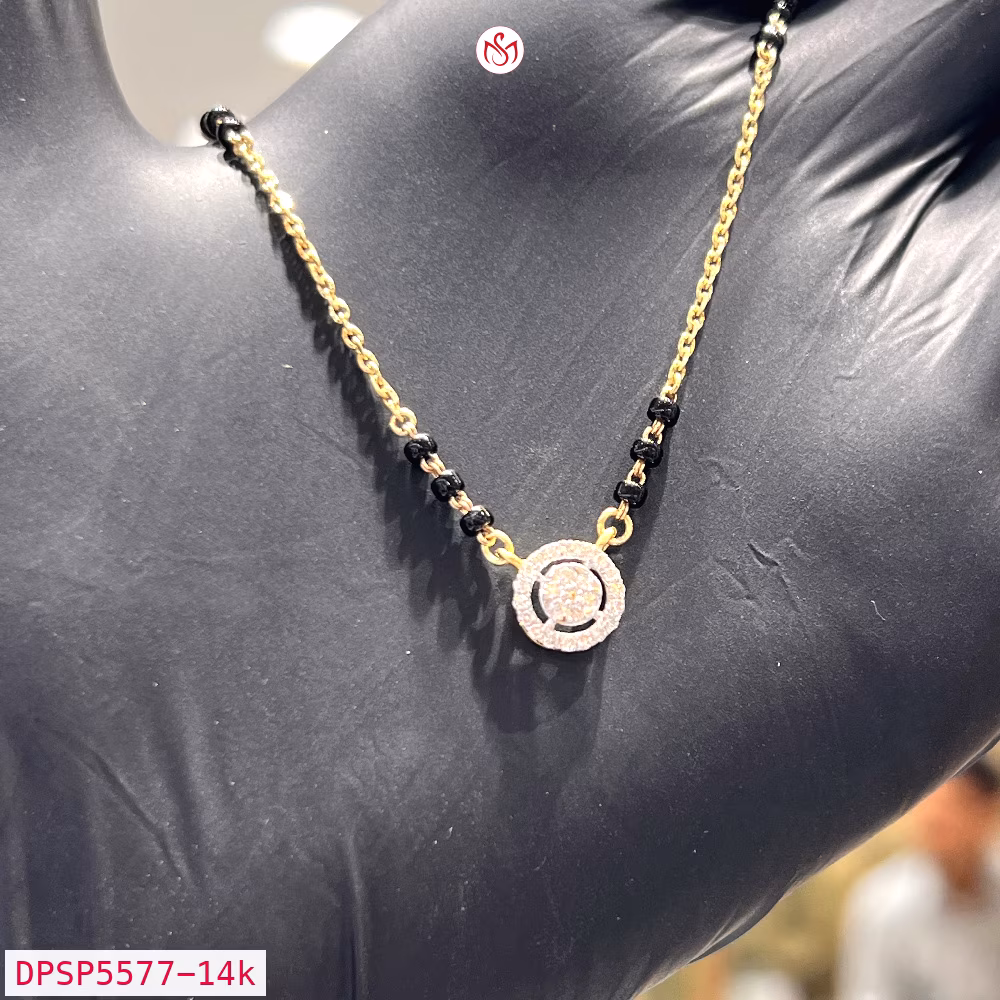 Diamond Women Mangalsutra - DPSP5577