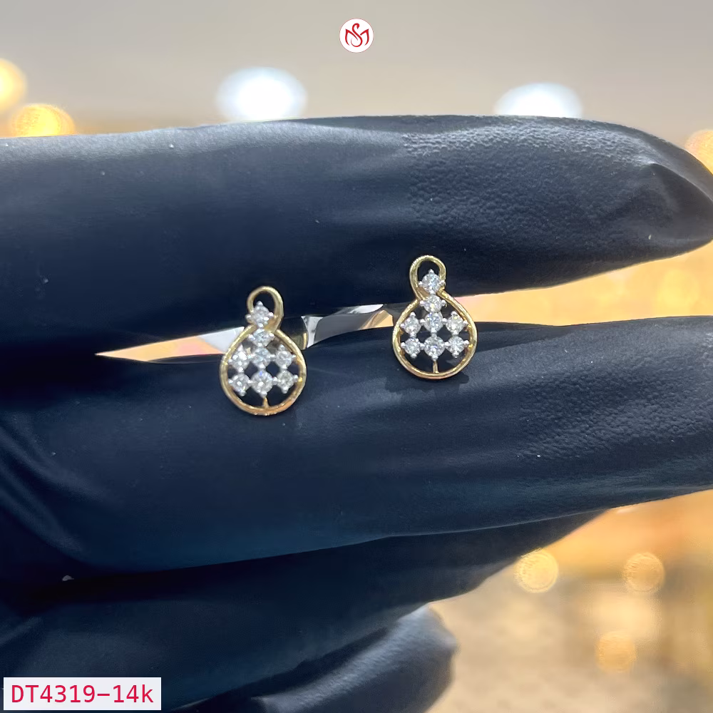 Diamond Women Earring - DT4319