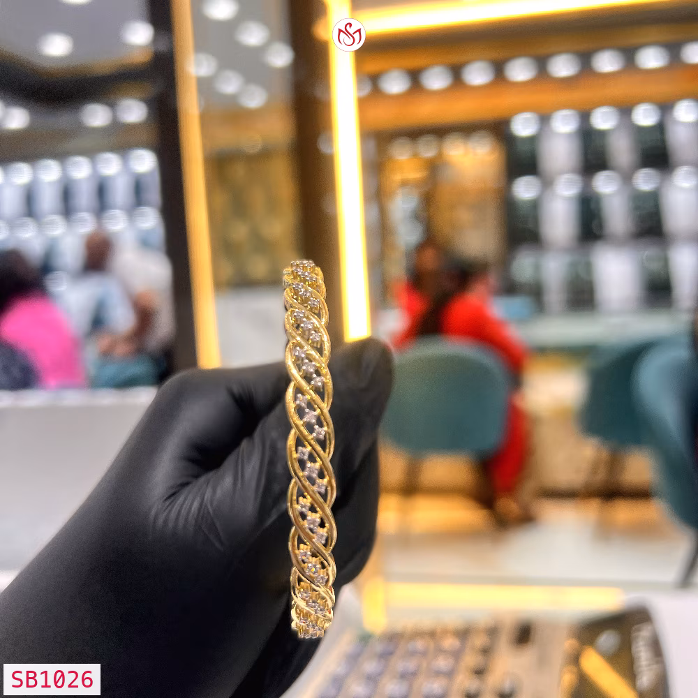Gold Plated Silver Chura - SB1026
