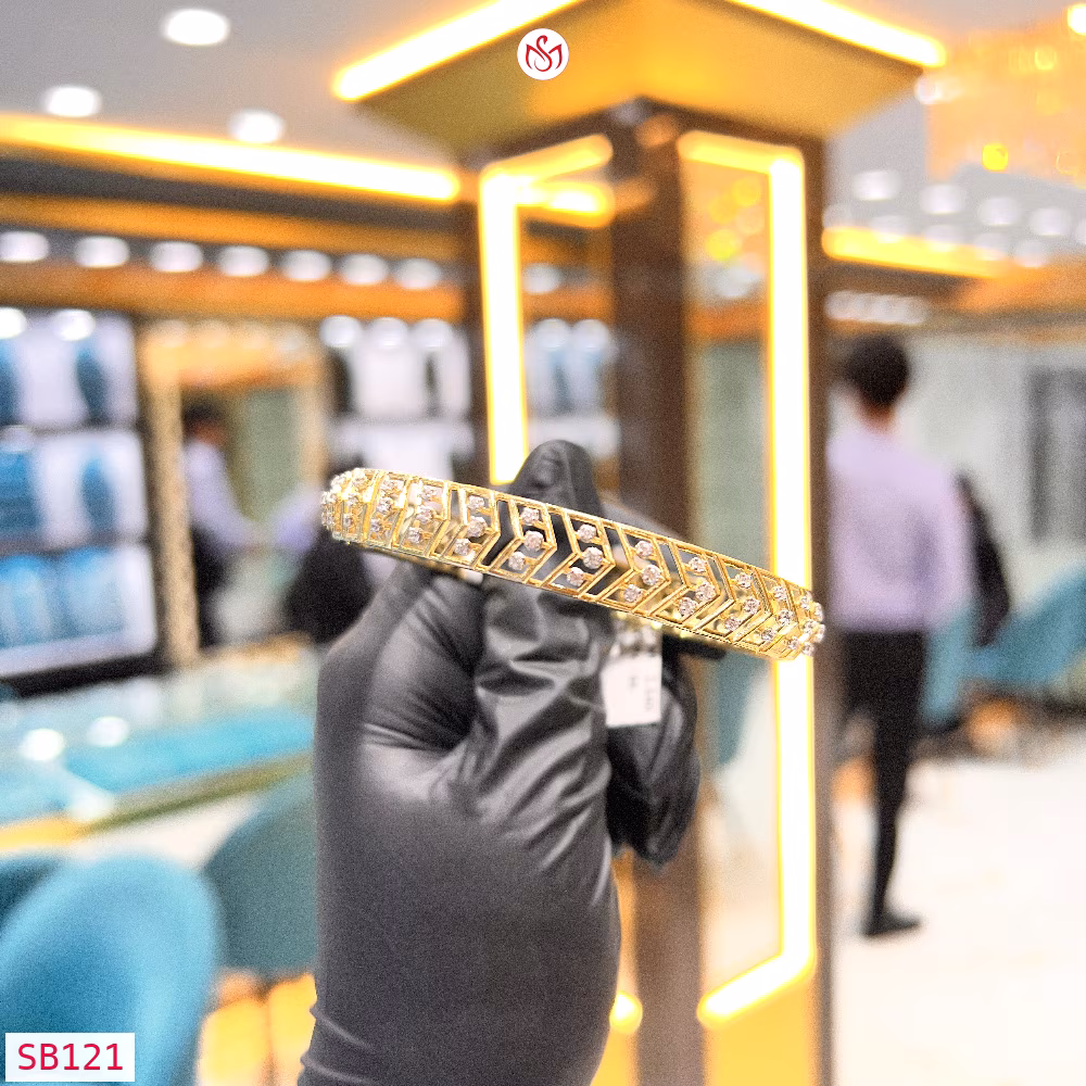 Silver Women Bangle - SB121
