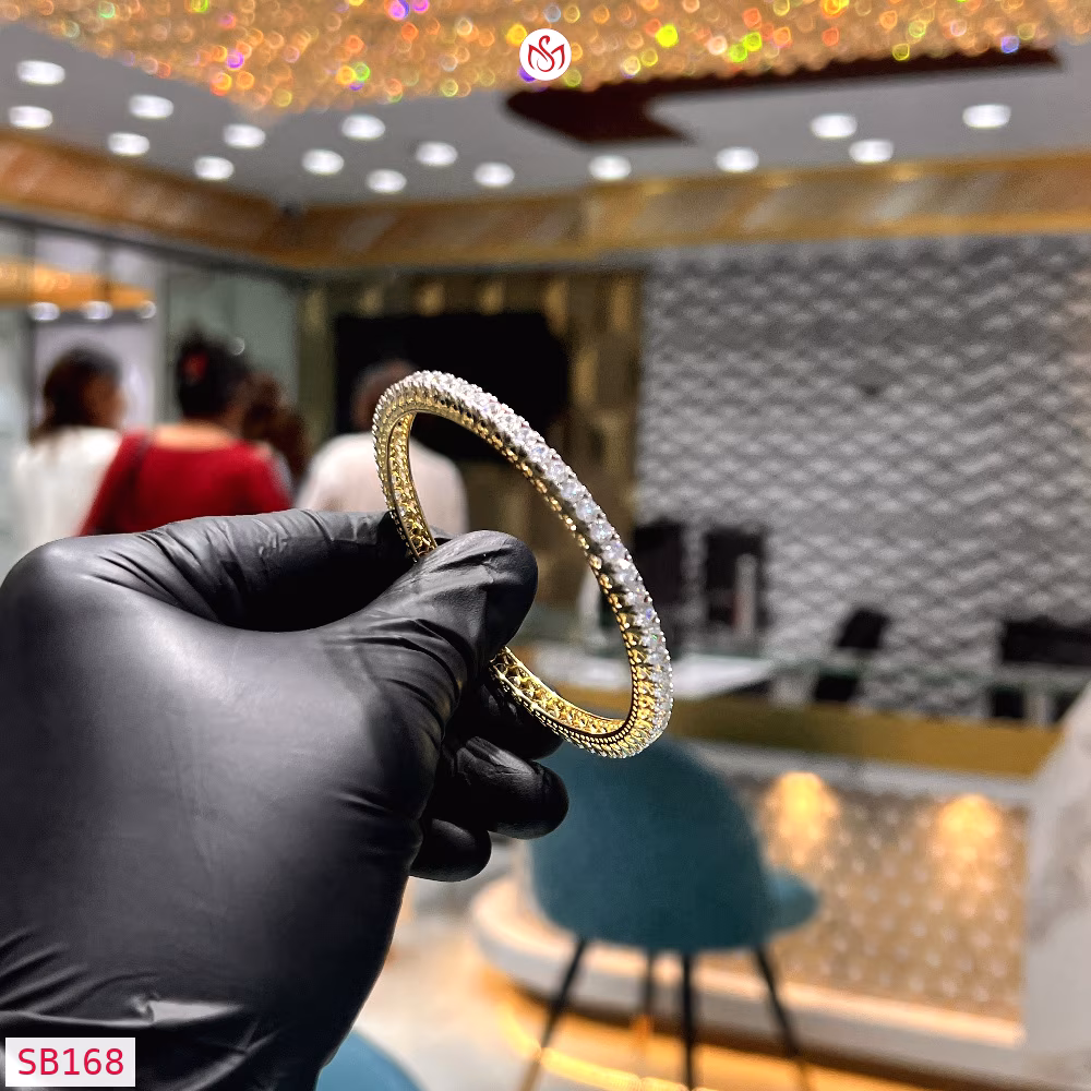 Silver Women Bangle - SB168