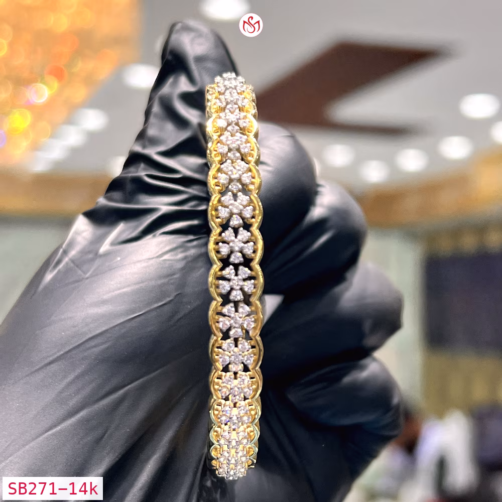 Gold Plated Silver Chura - SB271
