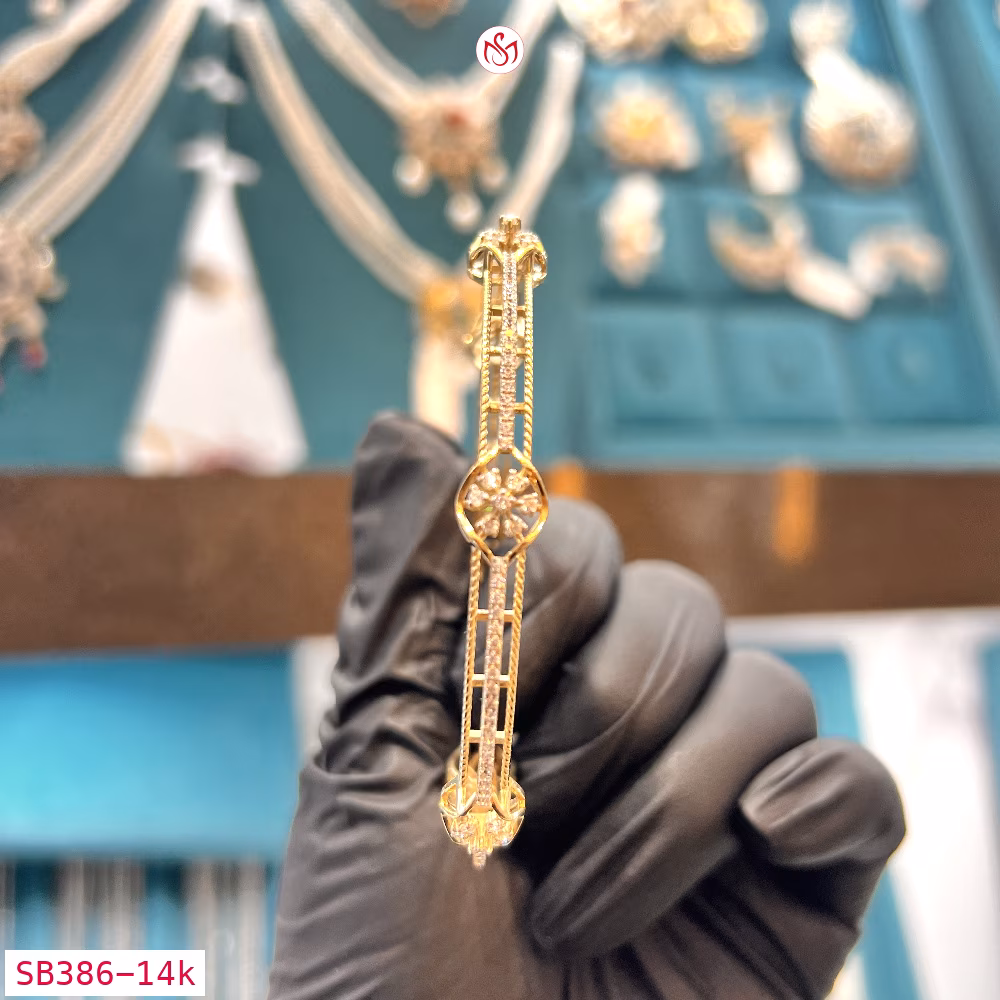 Gold Plated Silver Chura - SB386