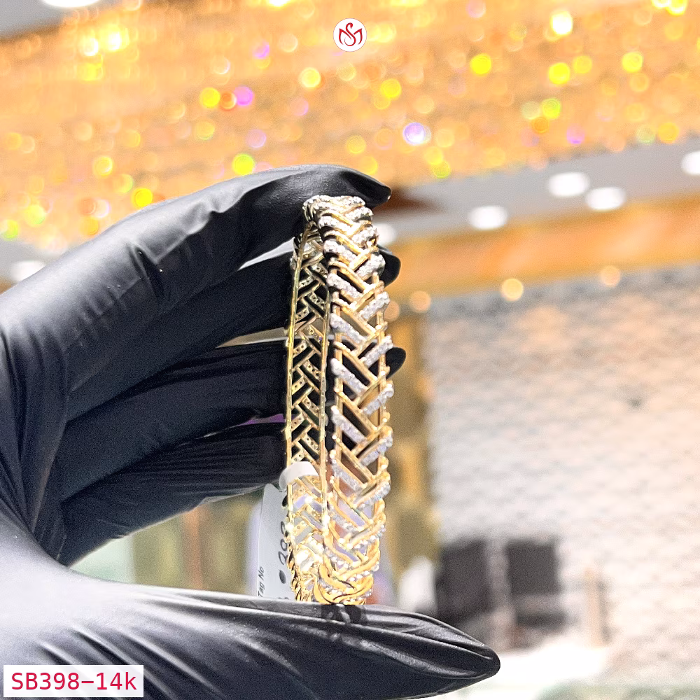 Gold Plated Silver Chura - SB398