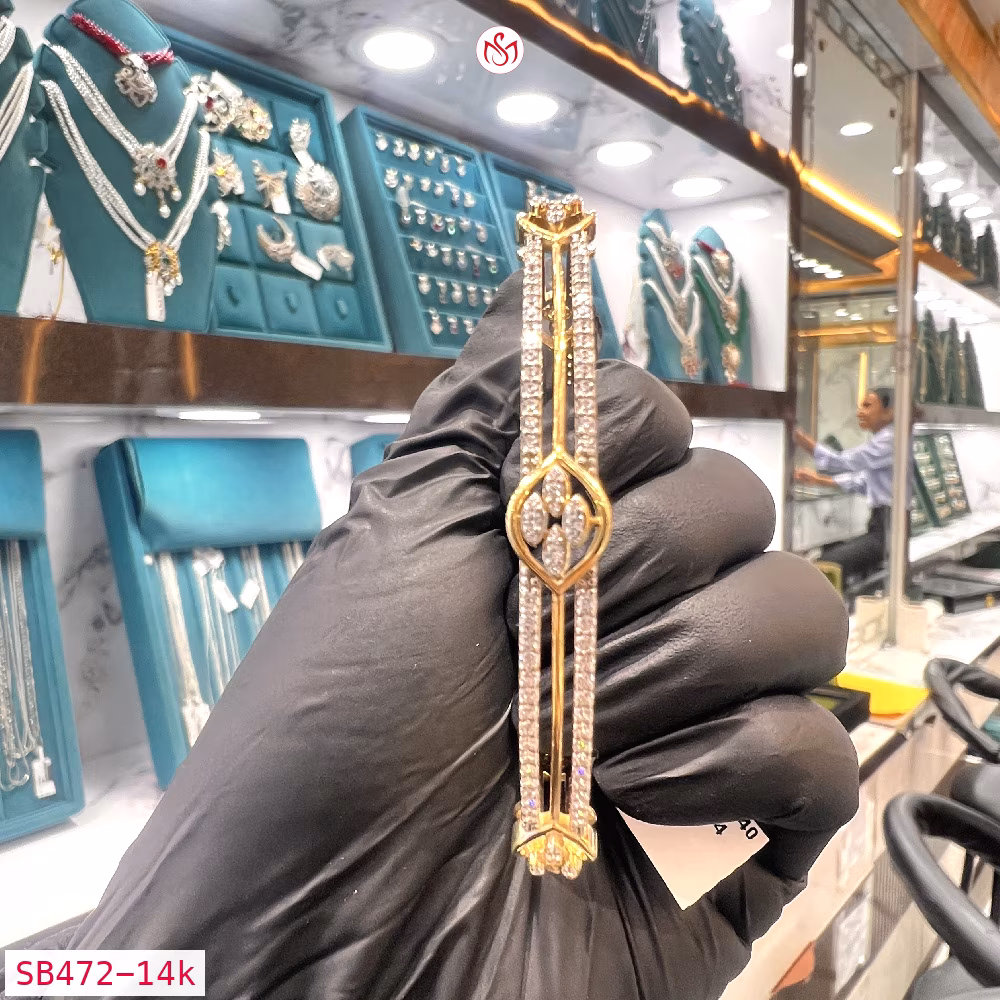 Gold Plated Silver Chura - SB472
