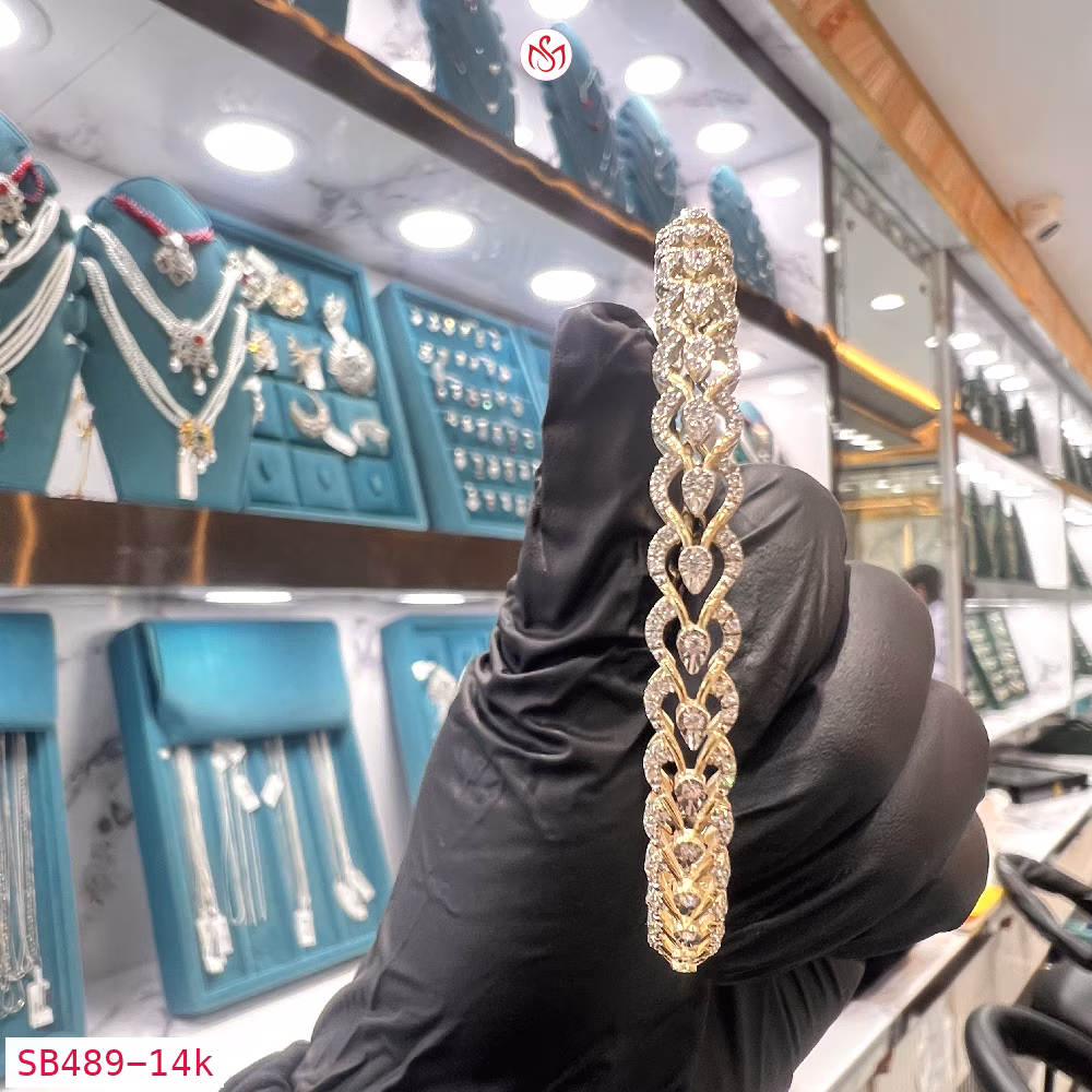 Gold Plated Silver Chura - SB489
