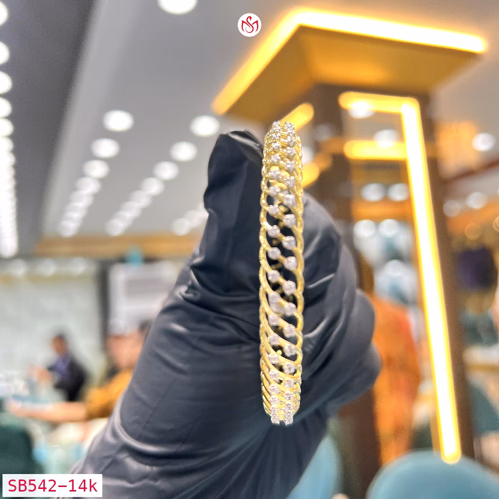 Gold Plated Silver Chura - SB542