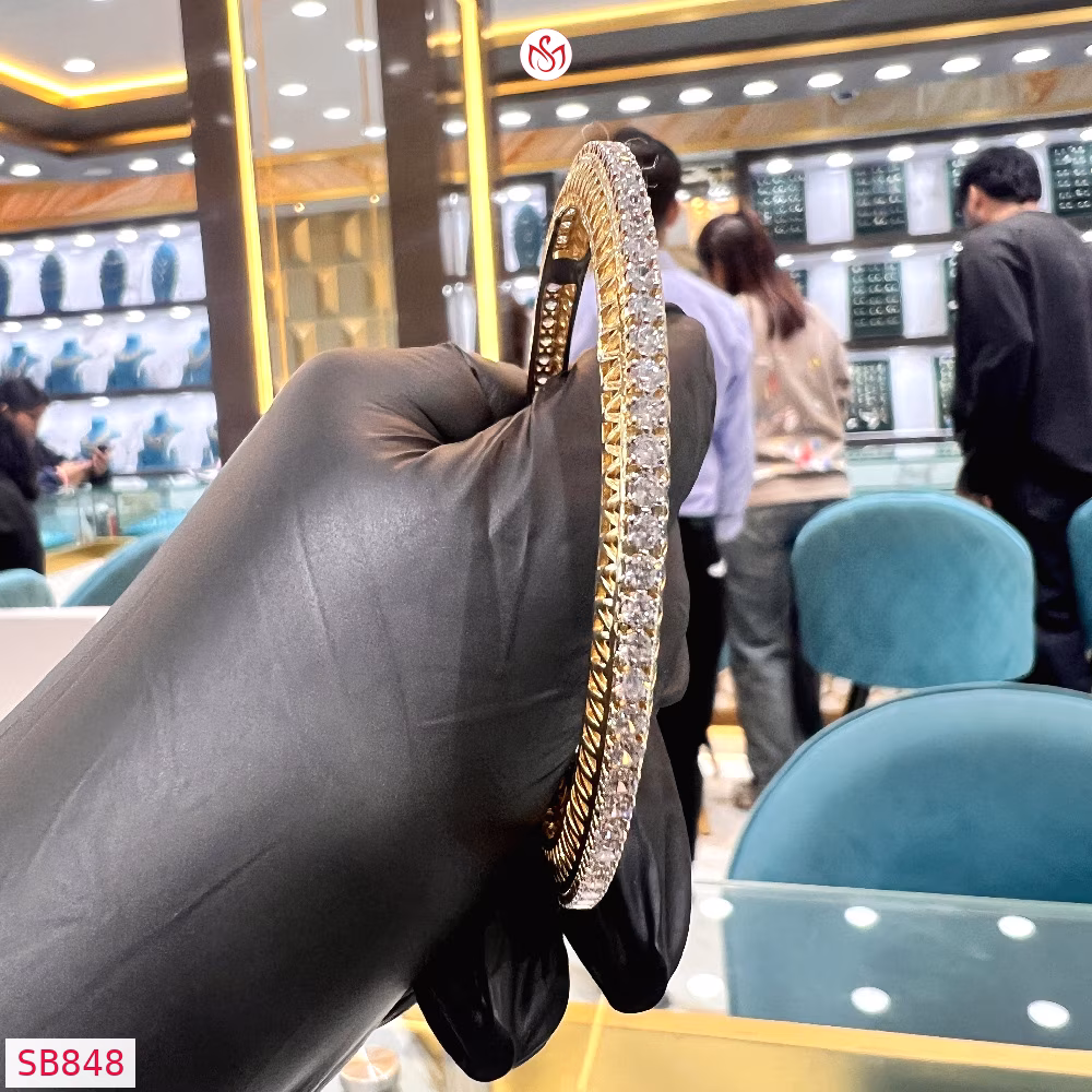Gold Plated Silver Chura - SB848