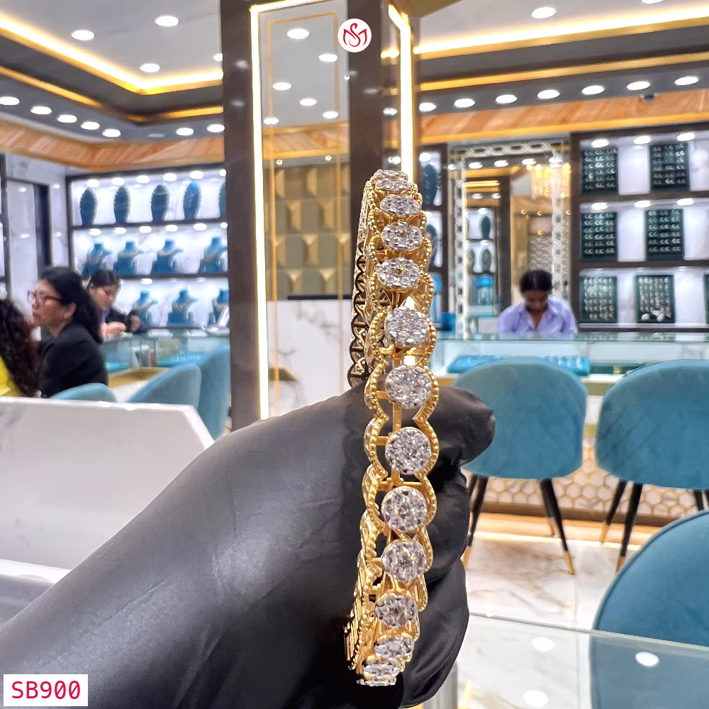 Gold Plated Silver Chura - SB900