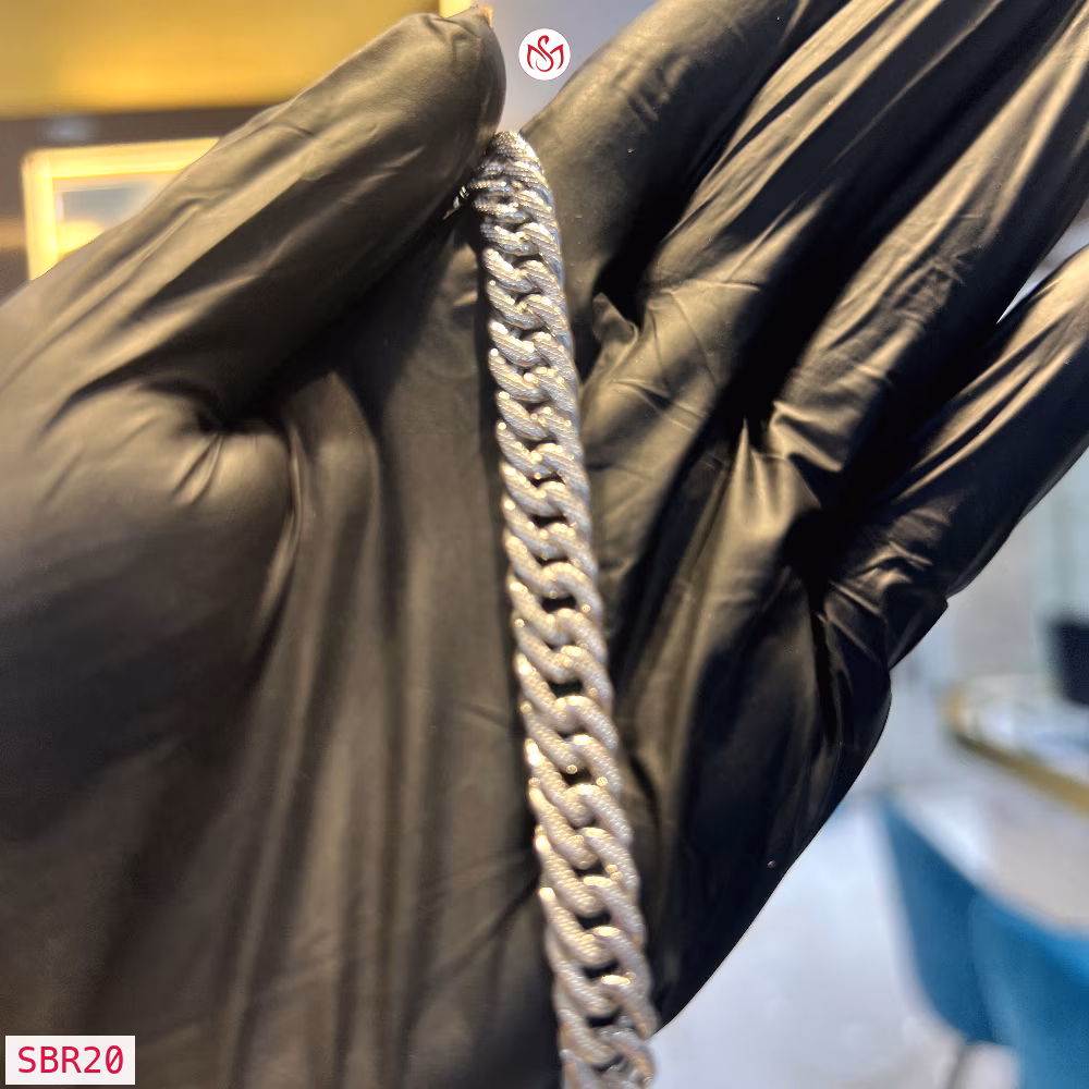 Silver Men Bracelet - SBR20