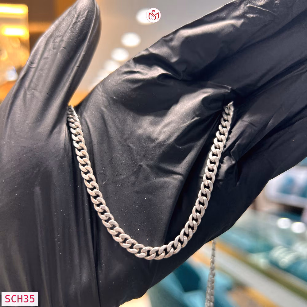 Silver Men Chain - SCH35