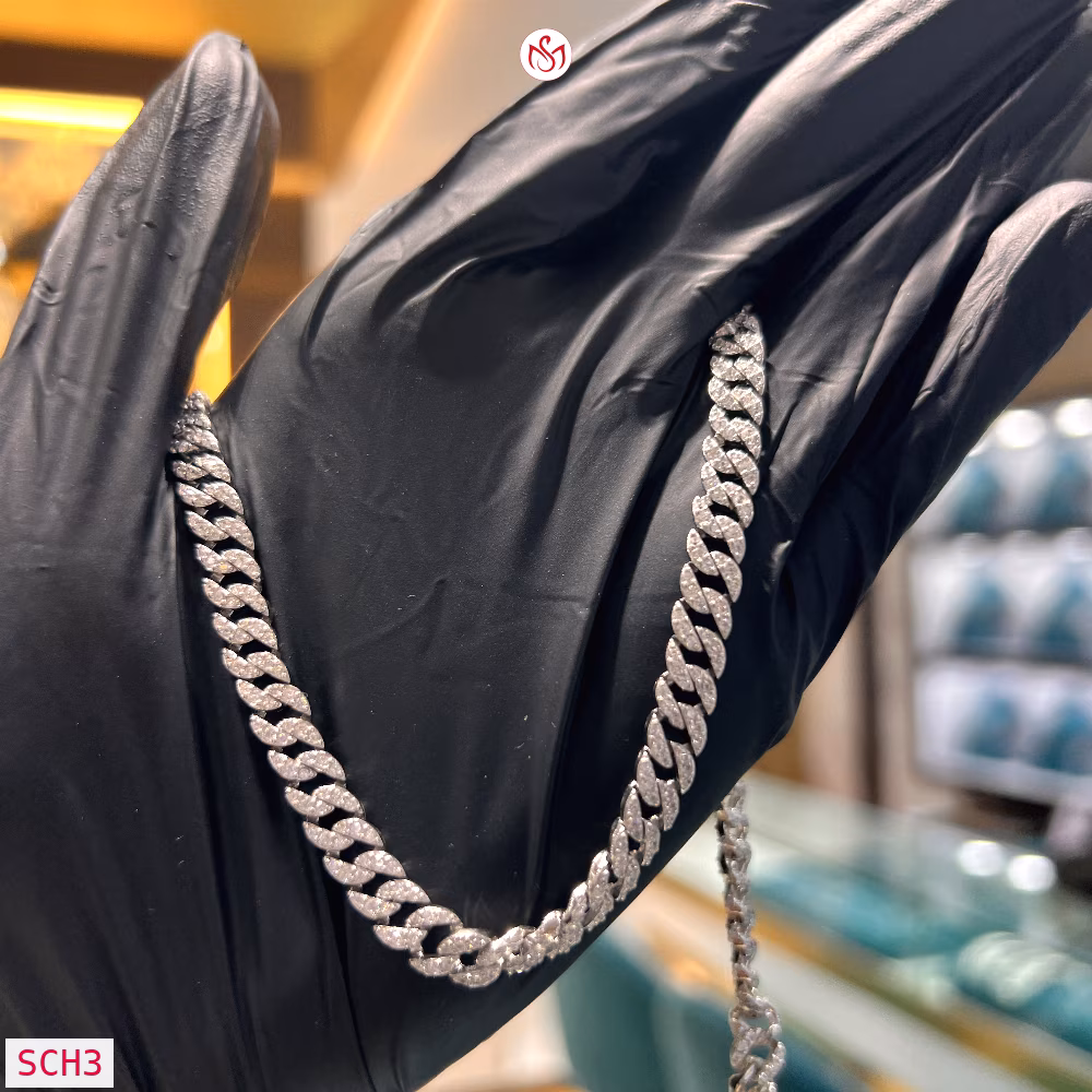 Silver Men Chain - SCH3