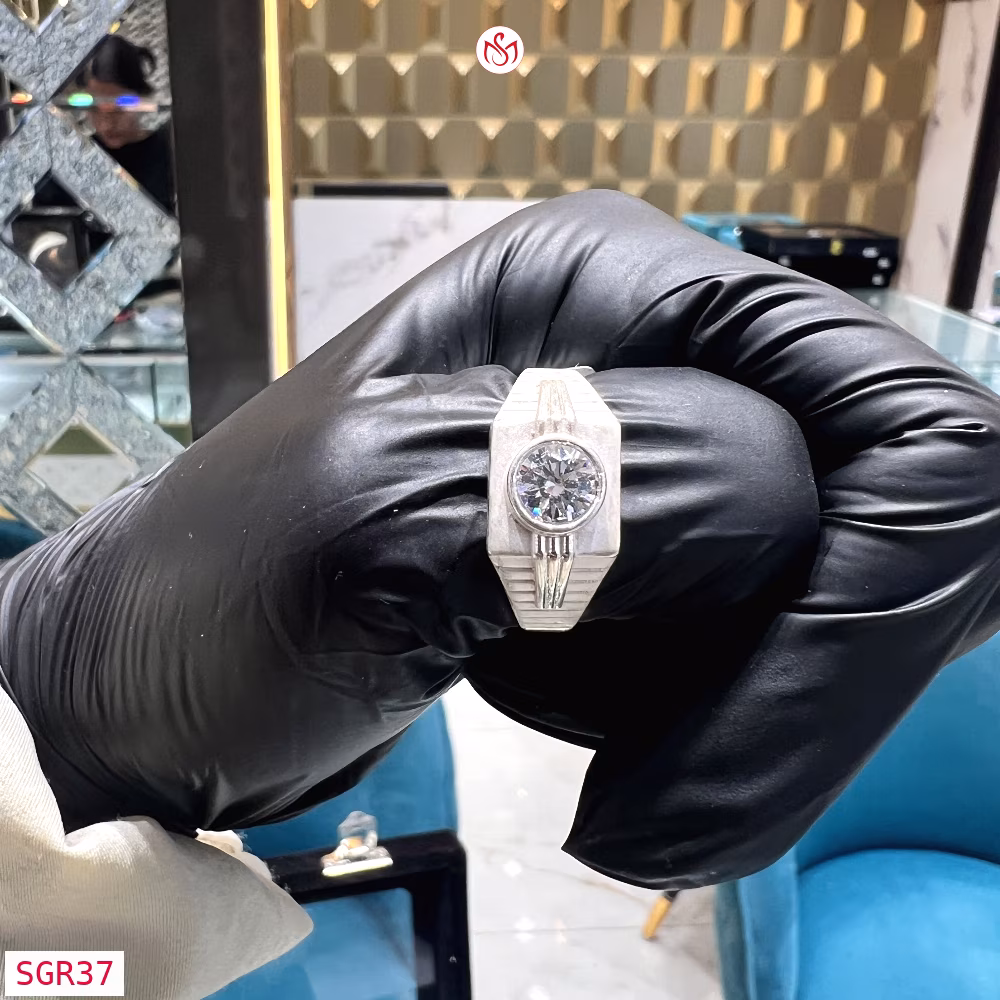Silver Men Ring - SGR37