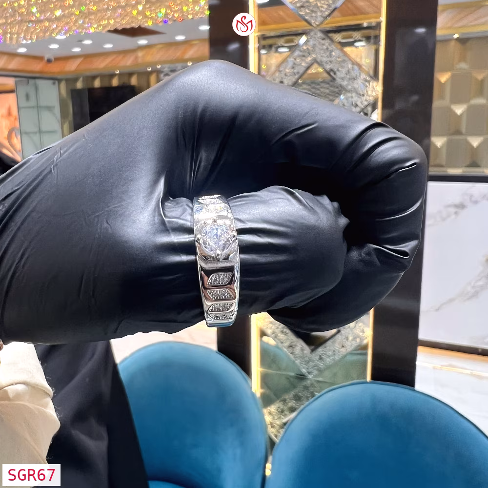 Silver Men Ring - SGR67