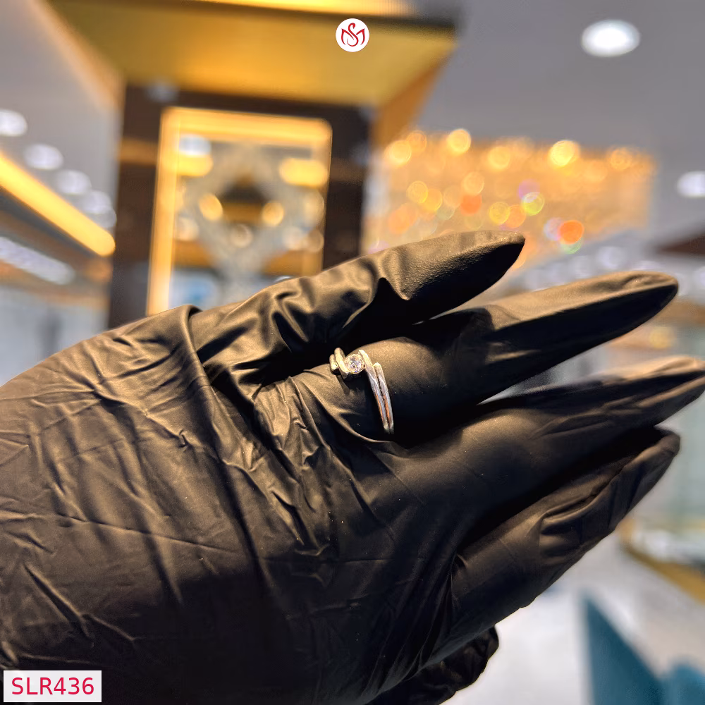 Silver Women Ring - SLR436