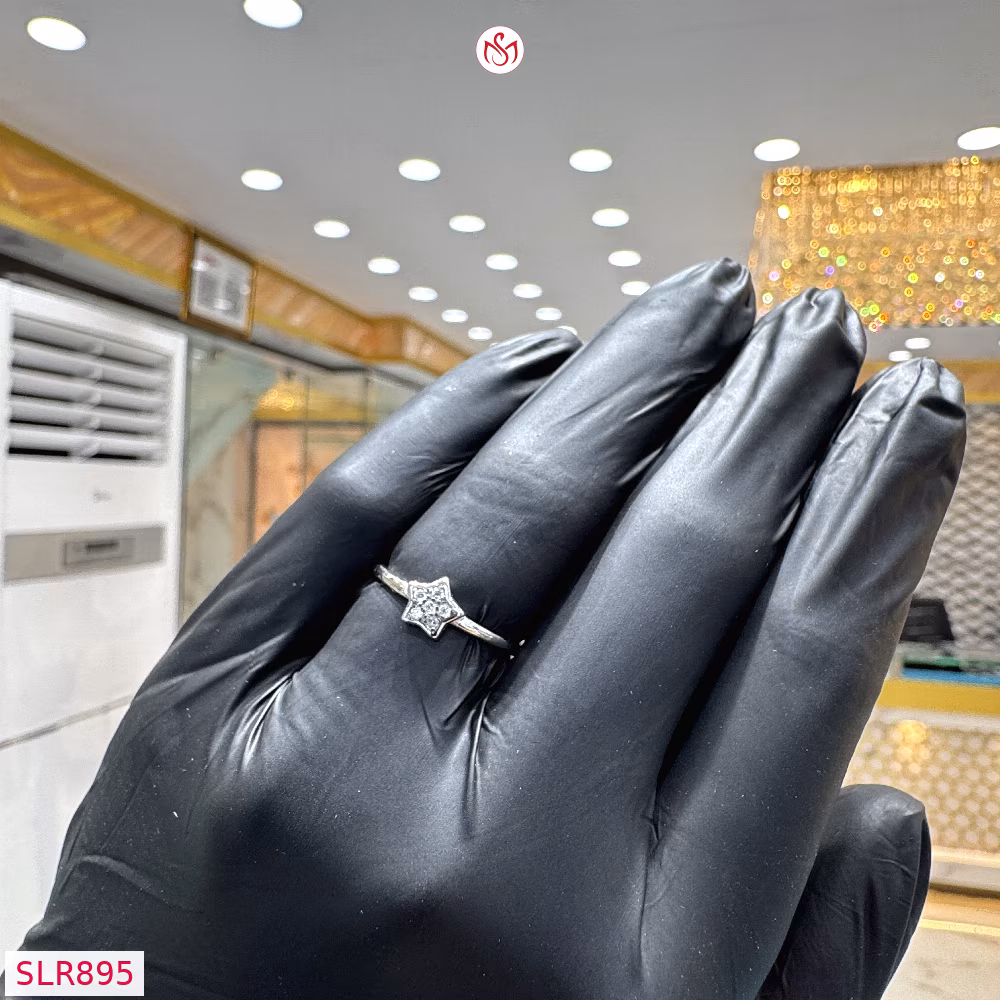 Silver Women Ring - SLR895