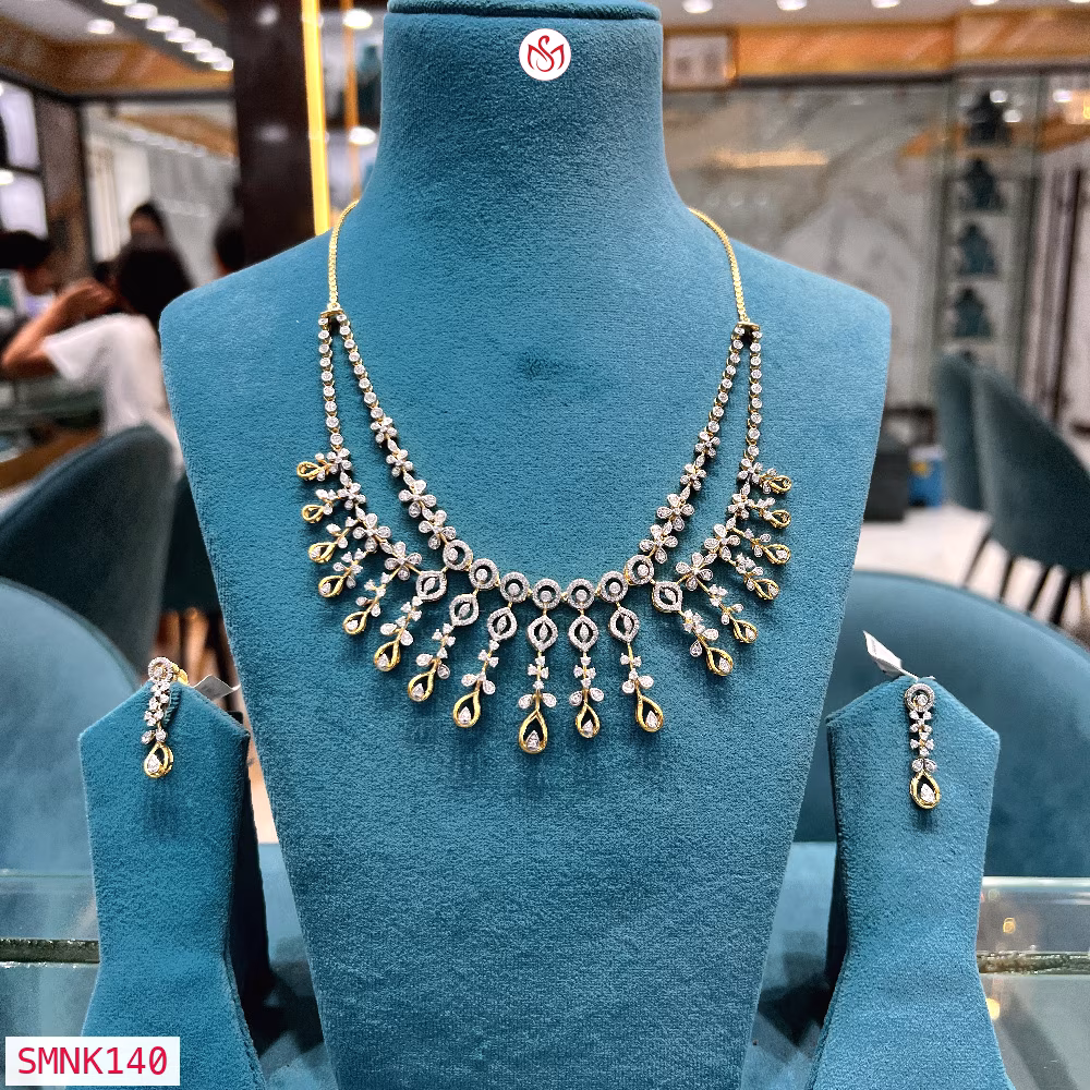 Silver Wedding Necklace - SMNK140