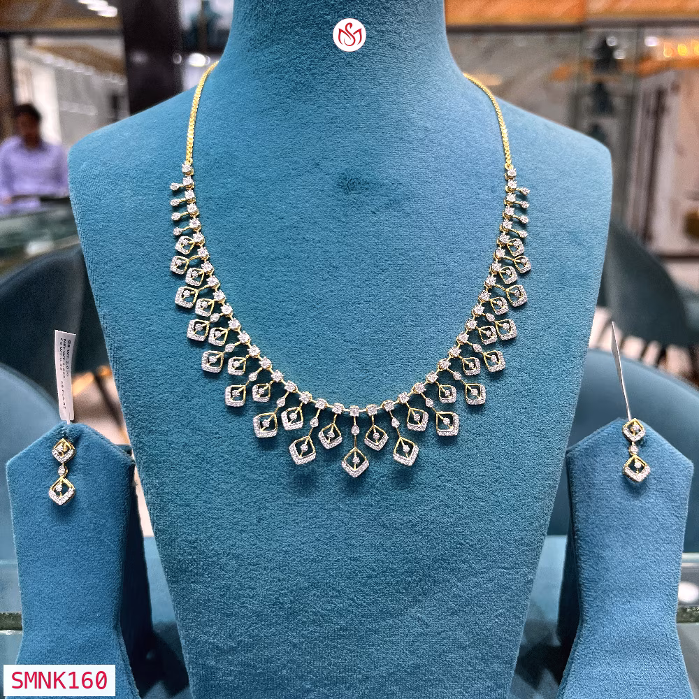Silver Wedding Necklace - SMNK160