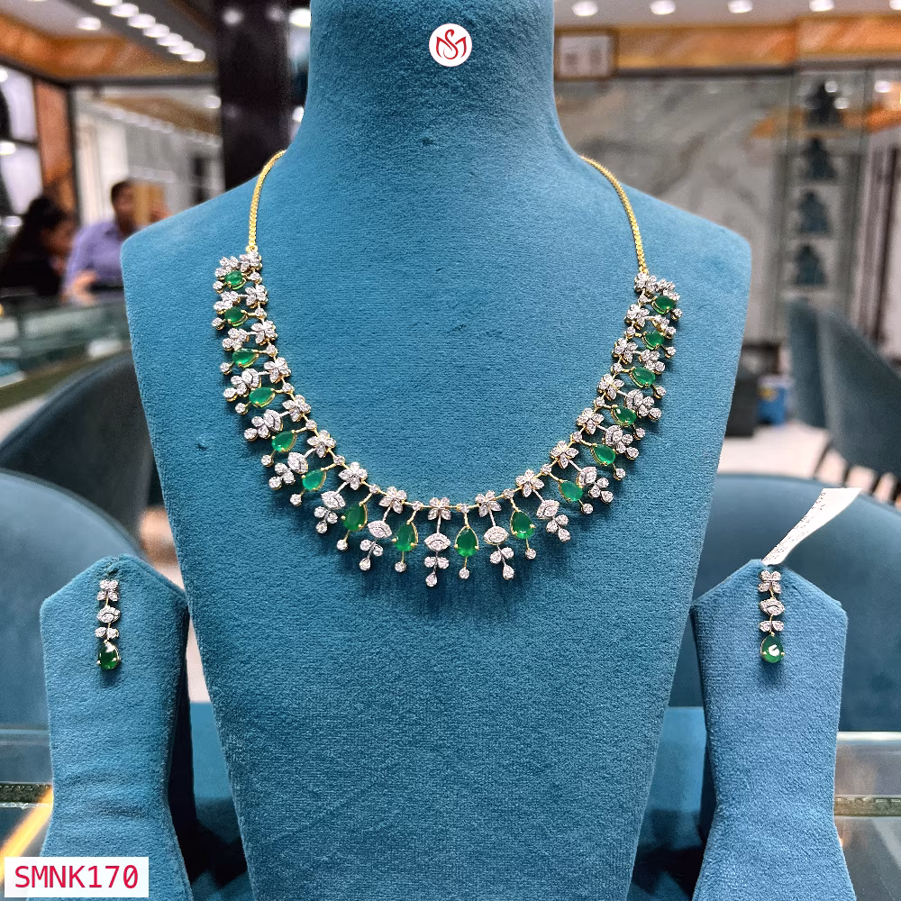 Silver Wedding Necklace - SMNK170