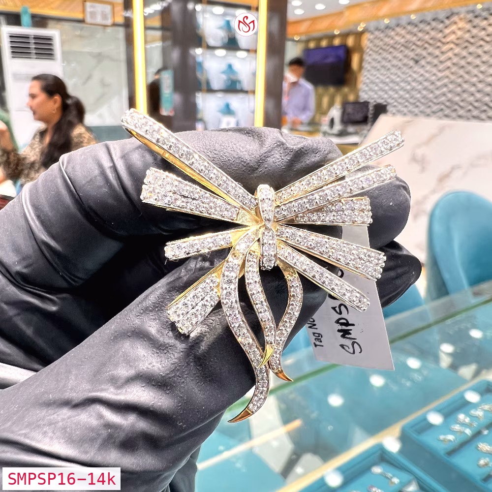 Gold Plated Silver Pendant - SMPSP16