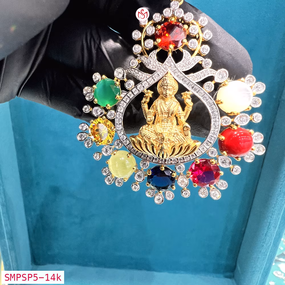 Gold Plated Silver Pendant - SMPSP5