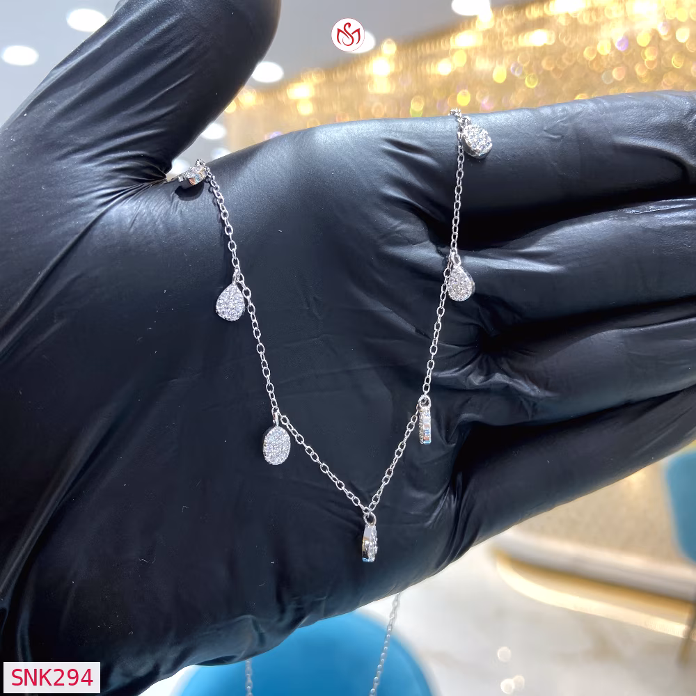 Silver Women Necklace - SNK294