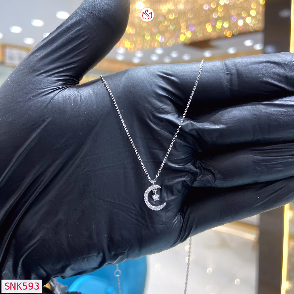 Silver Women Necklace - SNK593