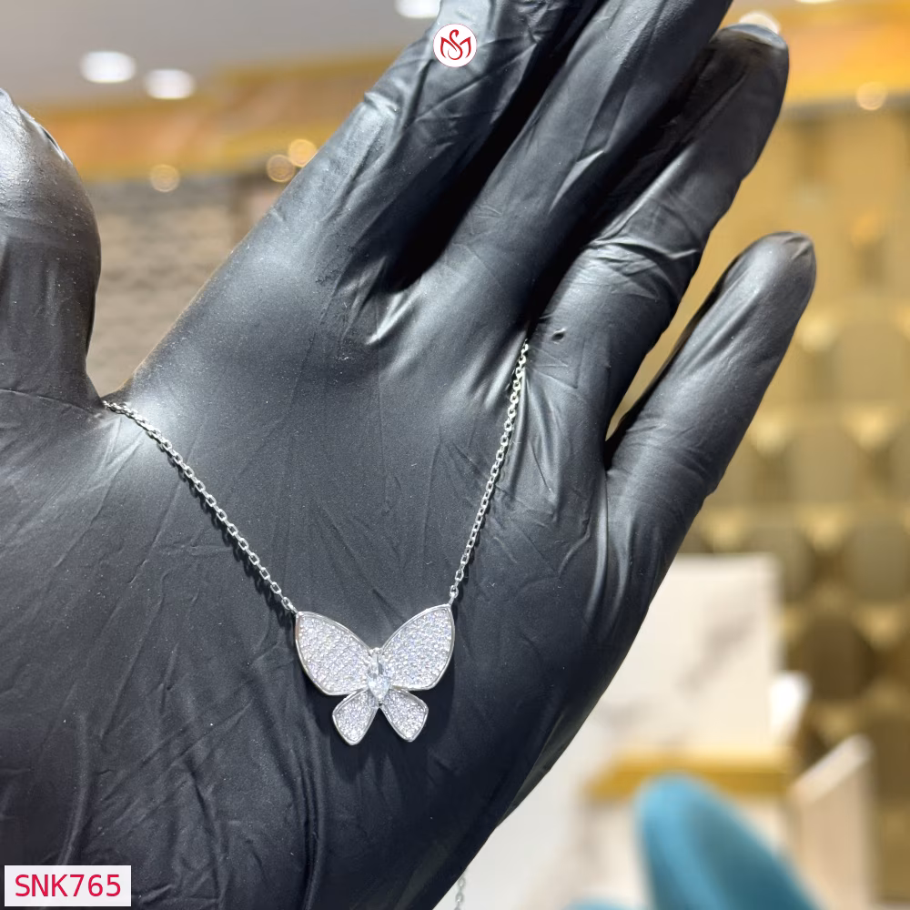 Silver Women Necklace - SNK765