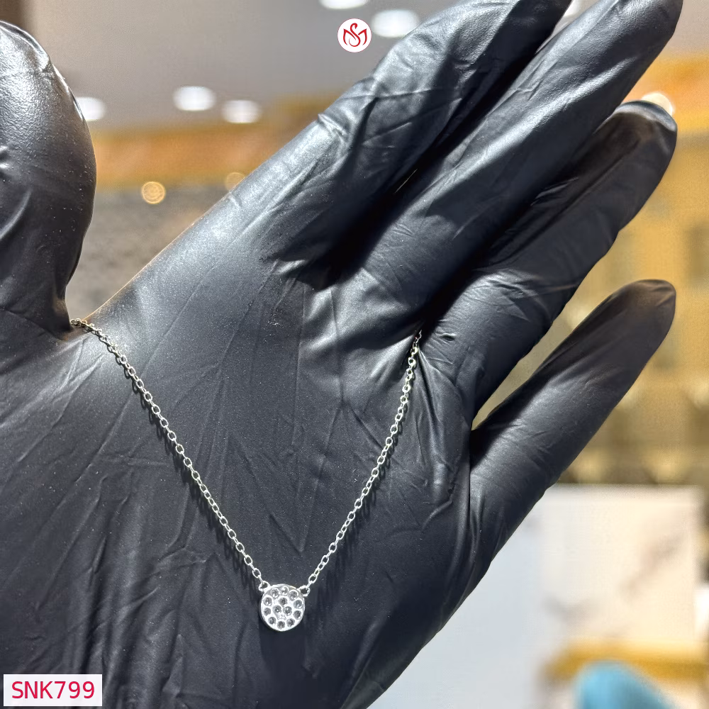 Silver Women Necklace - SNK799