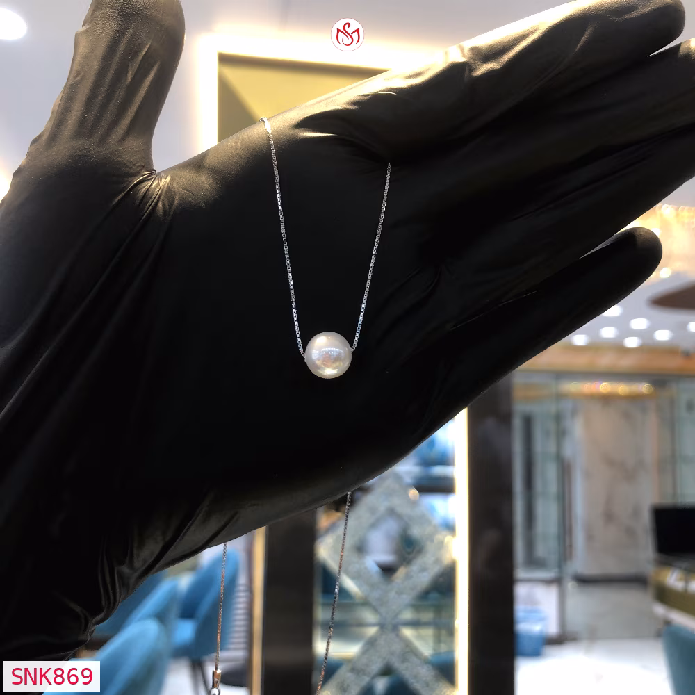 Silver Women Necklace - SNK869