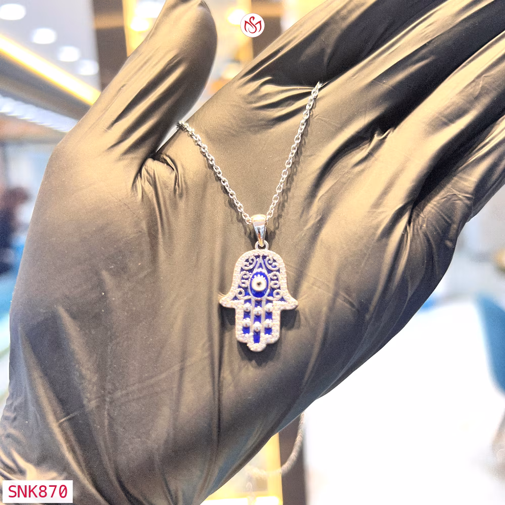 Silver Women Necklace - SNK870