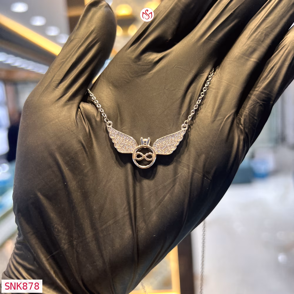 Silver Women Necklace - SNK878