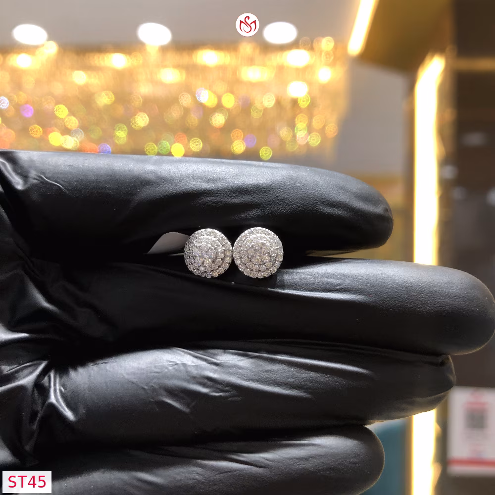 Silver Women Earring - ST45