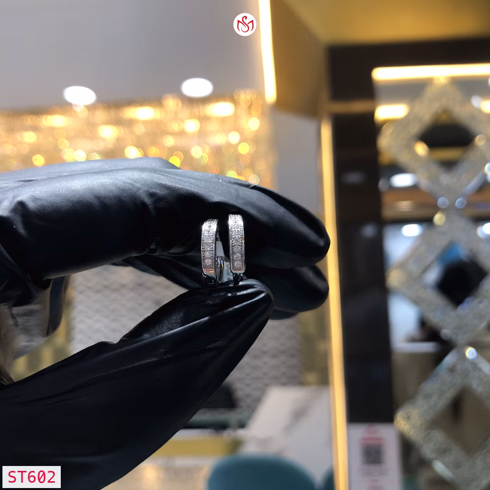 Silver Women Earring - ST602