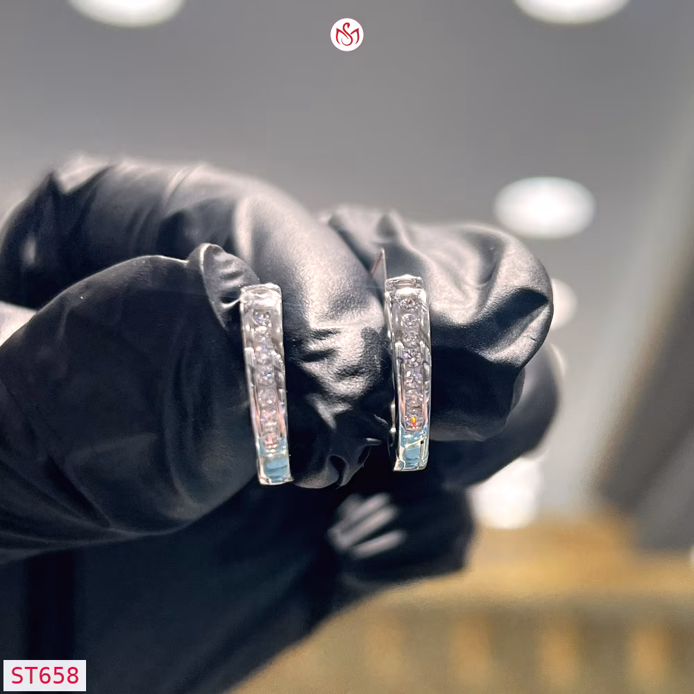 Silver Women Earring - ST658