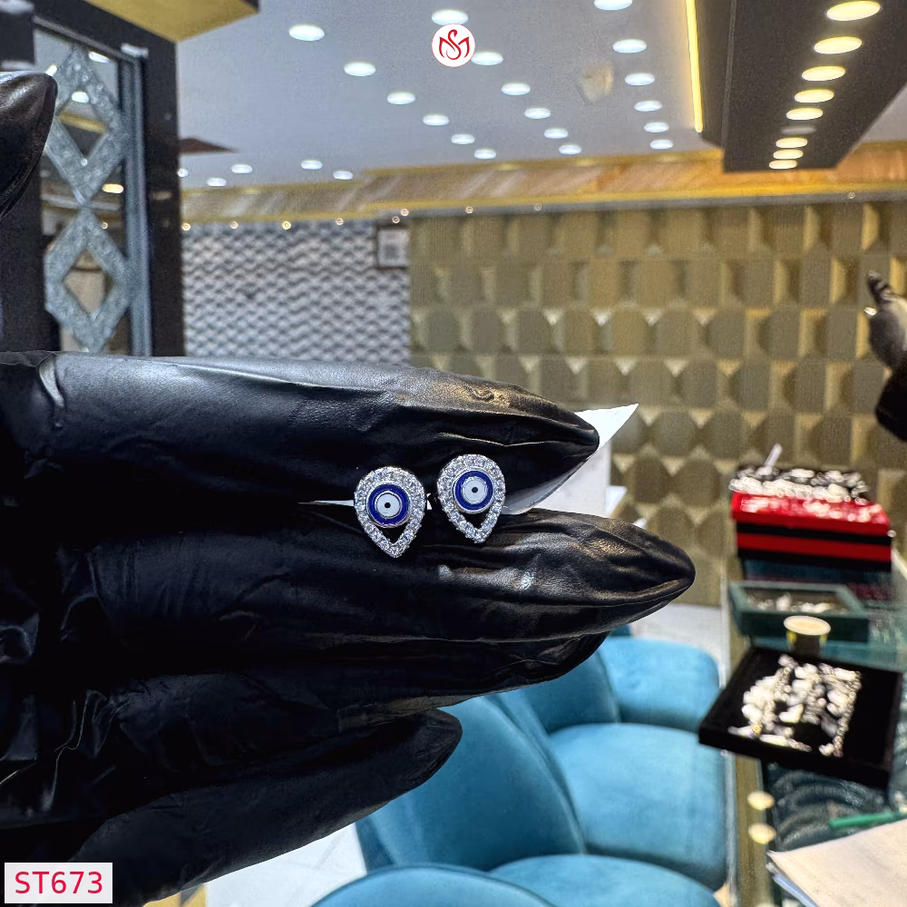 Silver Women Earring - ST673