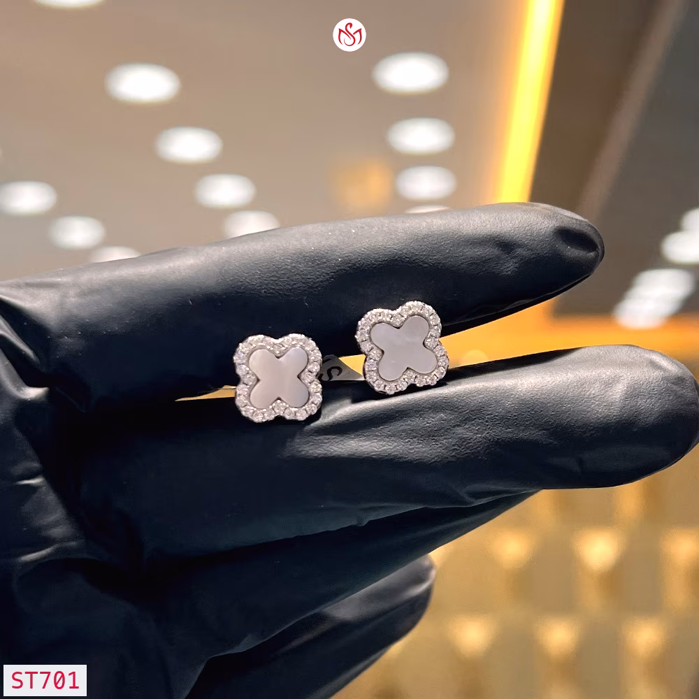 Silver Women Earring - ST701