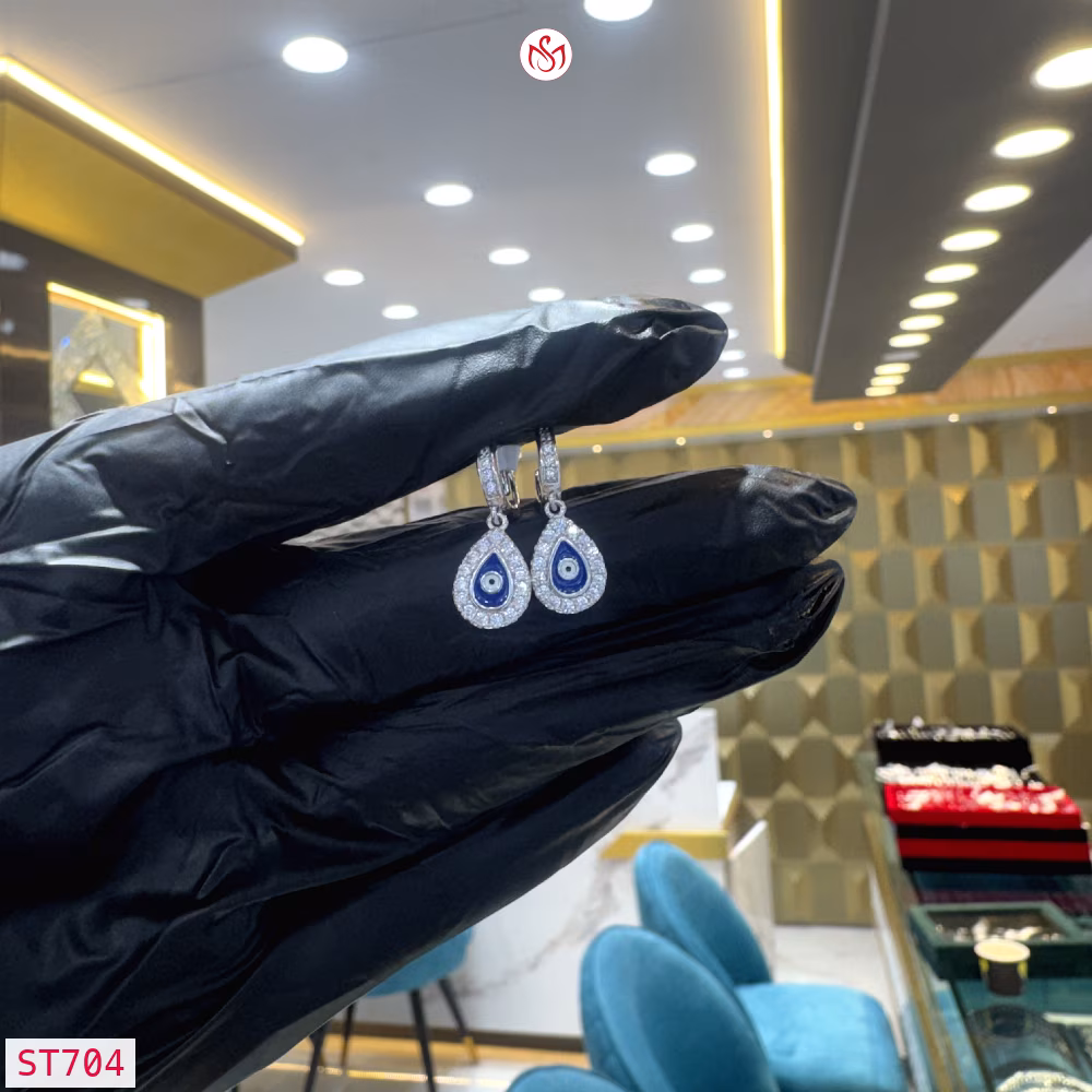 Silver Women Earring - ST704