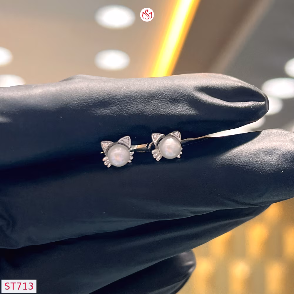Silver Women Earring - ST713