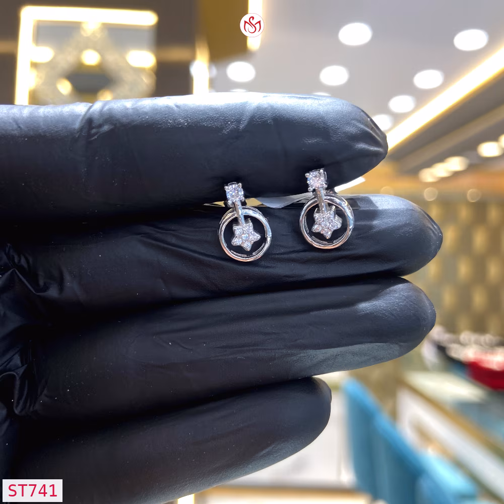 Silver Women Earring - ST741