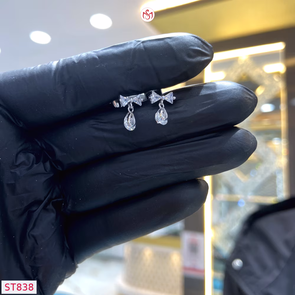 Silver Women Earring - ST838