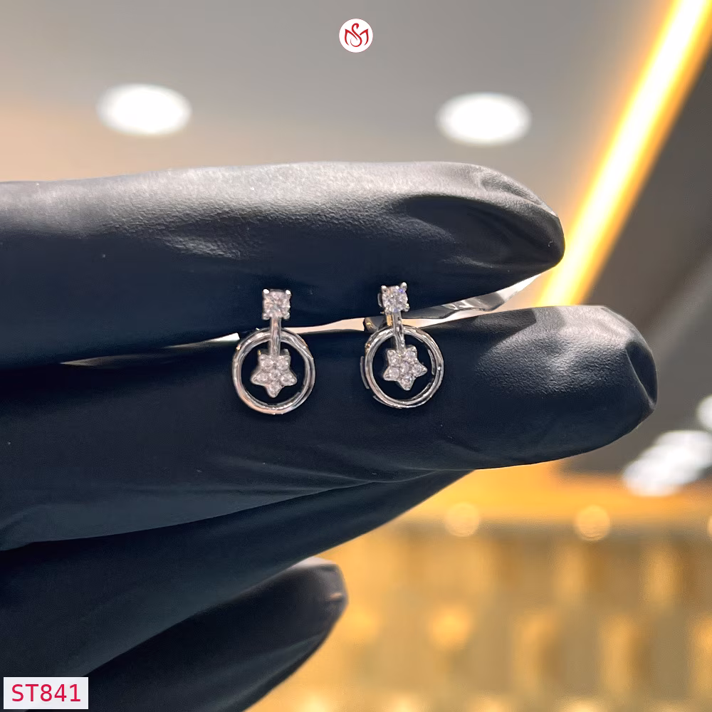 Silver Women Earring - ST841